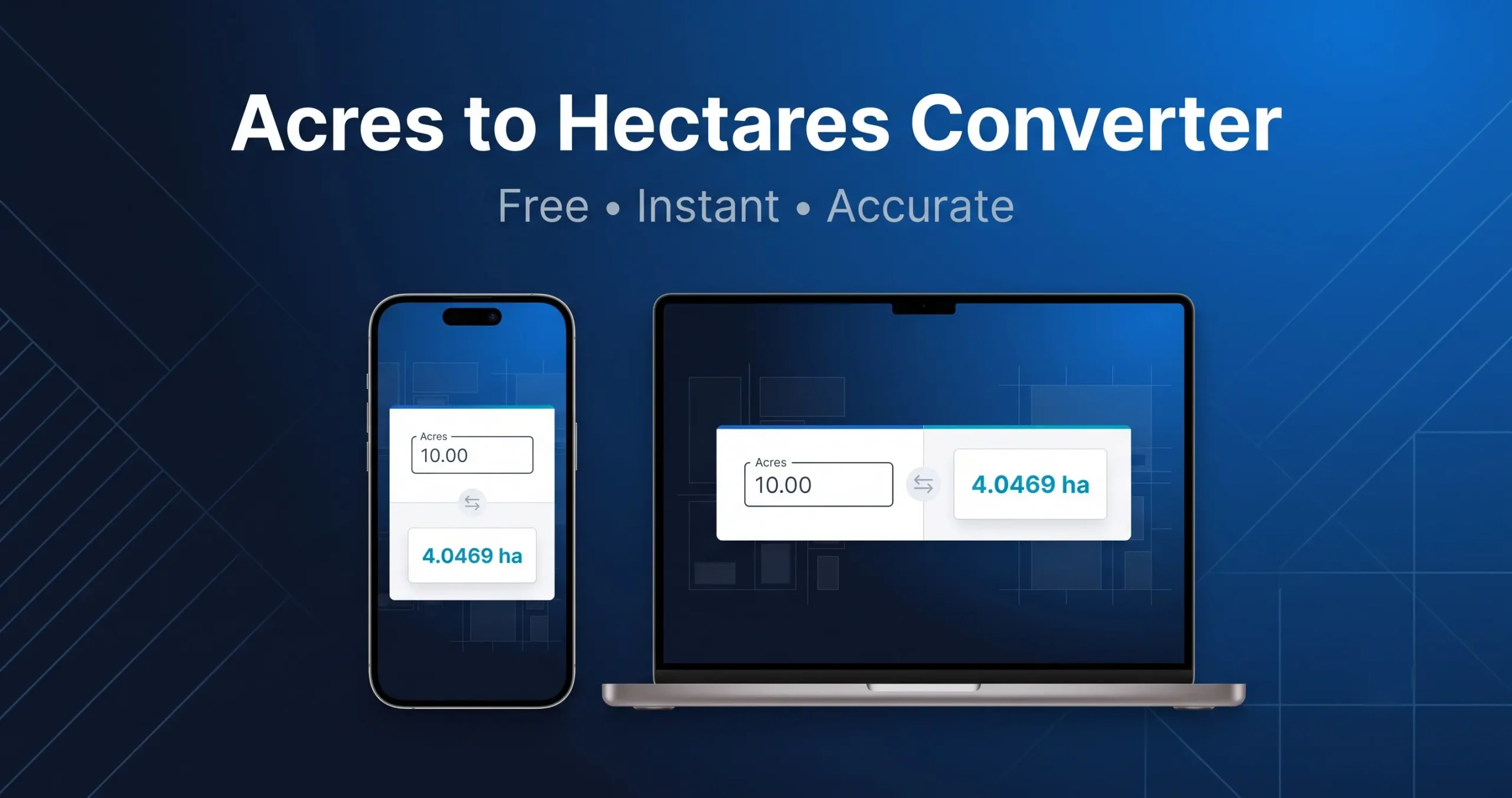 Acres to Hectares Converter – Free, Instant, Accurate | ZenVolt